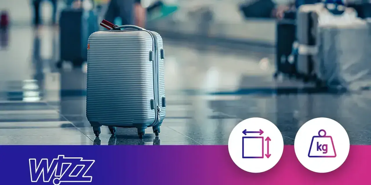 Bagaż podręczny na lotnisku. Sprawdź wymiary Wizzair i limit wagi, aby podróżować bez stresu.