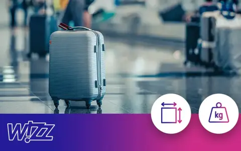 Bagaż podręczny na lotnisku. Sprawdź wymiary Wizzair i limit wagi, aby podróżować bez stresu.